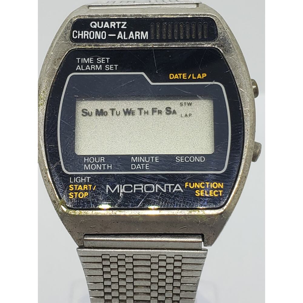 Micronta Digital Watch. Multifunction Face With G… - image 1